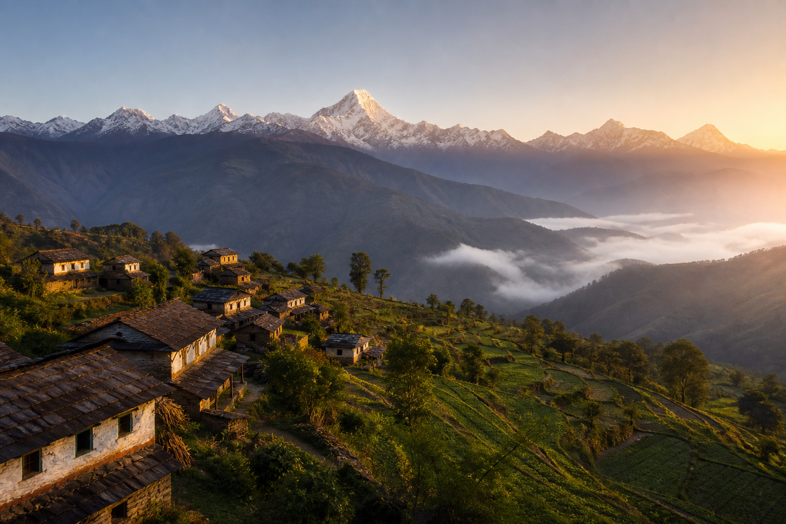 सुलिकोट हिमाली दृश्य